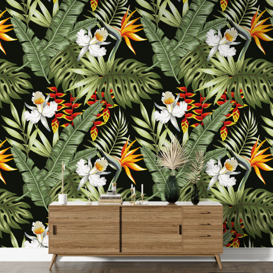 Papel pintado con motivos XL - Motivo botánico