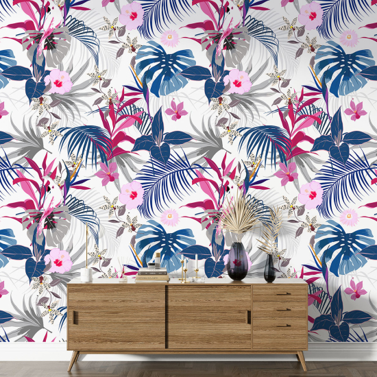 Papel pintado con motivos XL - Motivo botánico