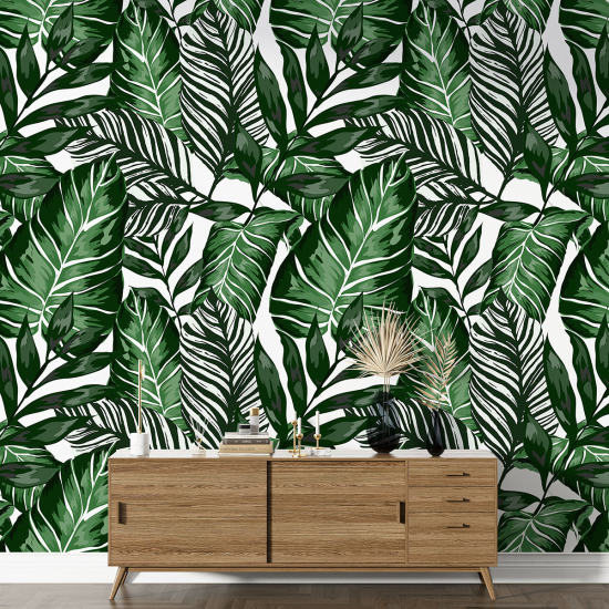Papel pintado con motivos XL - Motivo botánico