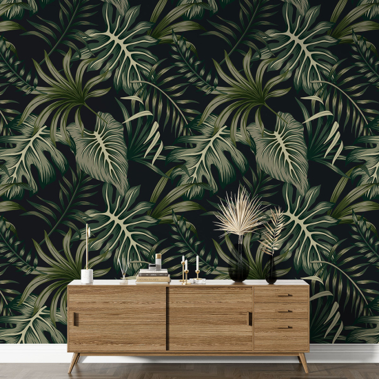 Papel pintado con motivos XL - Motivo botánico