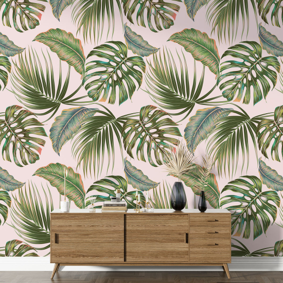 Papel pintado con motivos XL - Motivo botánico