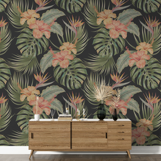 Papel pintado con motivos XL - Motivo botánico