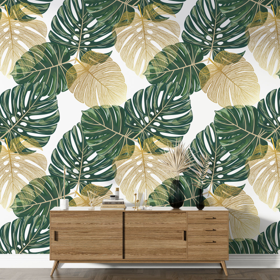 Papel pintado con motivos XL - Motivo botánico