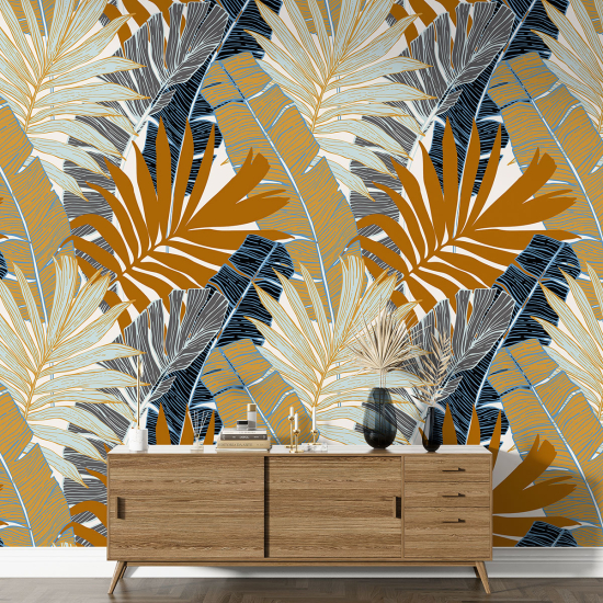 Papel pintado con motivos XL - Motivo botánico