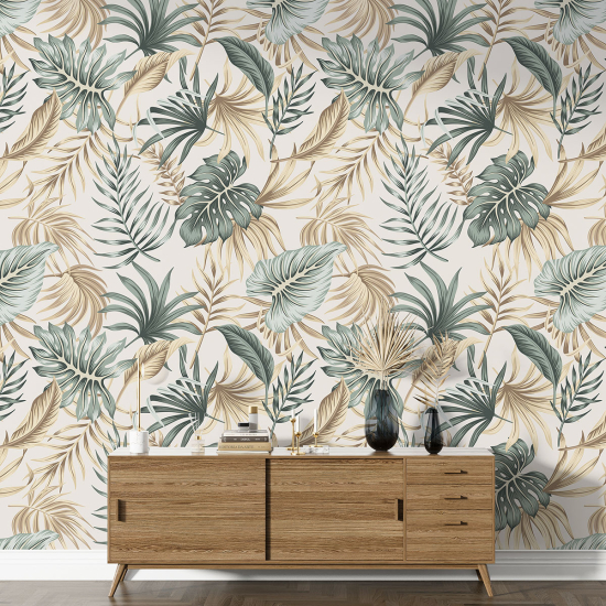 Papel pintado con motivos XL - Motivo botánico