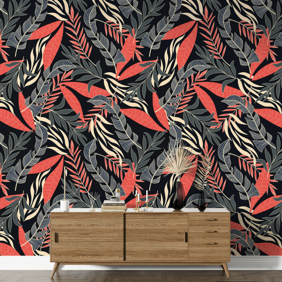 Papel pintado con motivos XL - Motivo botánico