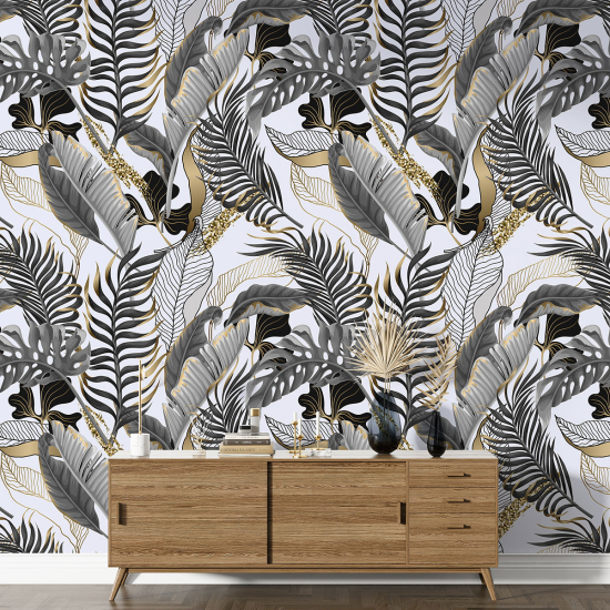 Papel pintado con motivos XL - Motivo botánico
