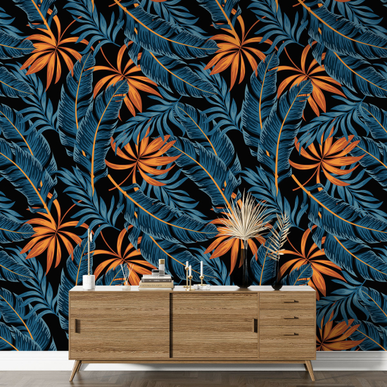 Papel pintado con motivos XL - Motivo botánico