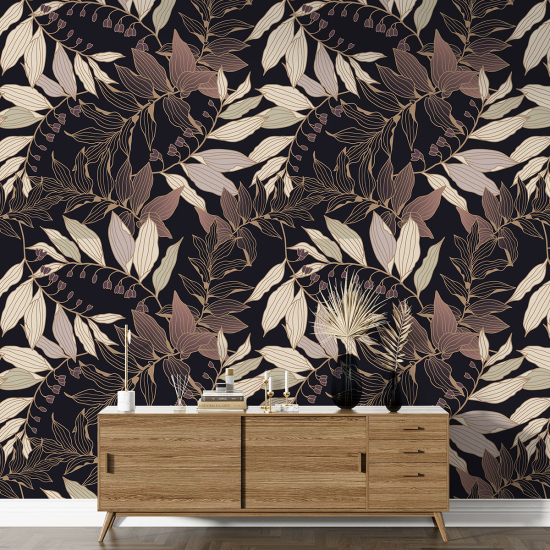 Papel pintado con motivos XL - Motivo botánico