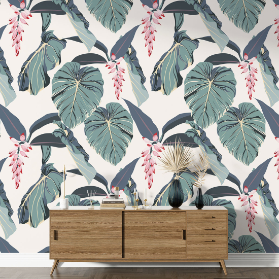 Papel pintado con motivos XL - Motivo botánico