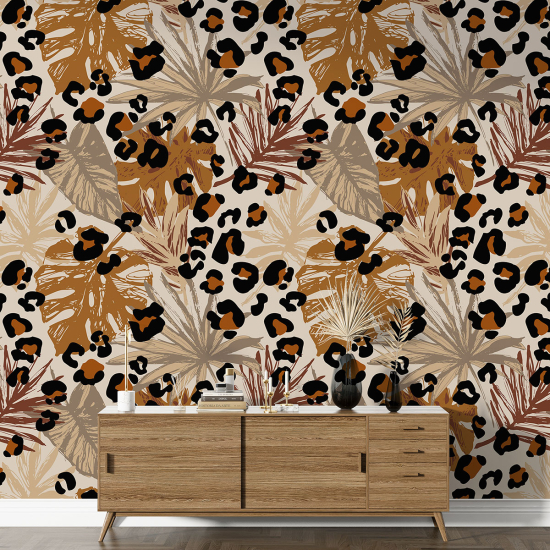 Papel pintado con motivos XL - Motivo botánico