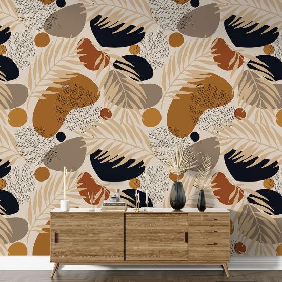 Papel pintado con motivos XL - Motivo botánico