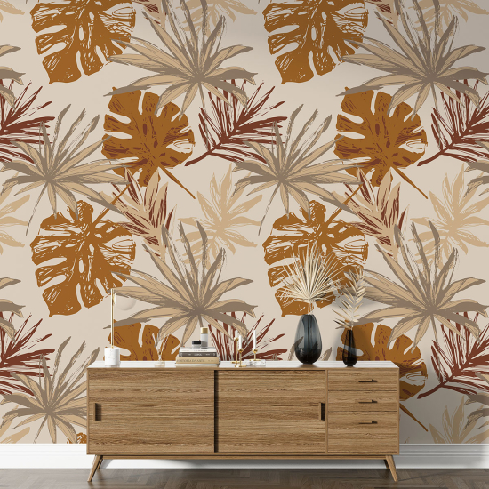 Papel pintado con motivos XL - Motivo botánico