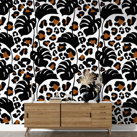 Papel pintado con motivos XL - Motivo botánico