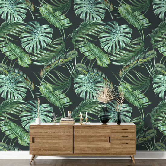 Papel pintado con motivos XL - Motivo botánico