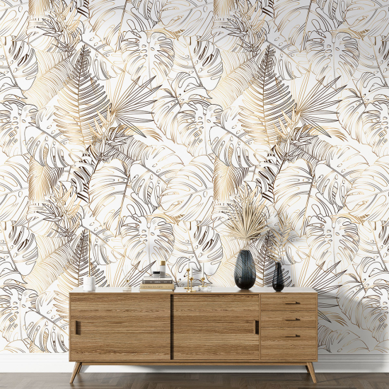 Papel pintado con motivos XL - Motivo botánico