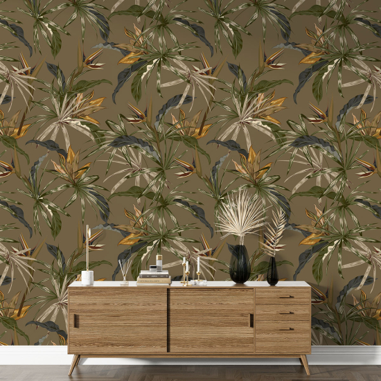 Papel pintado con motivos XL - Motivo botánico