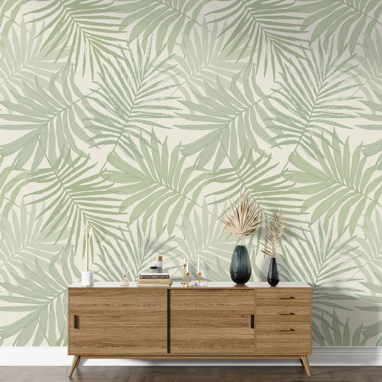 Papel pintado con motivos XL - Motivo botánico