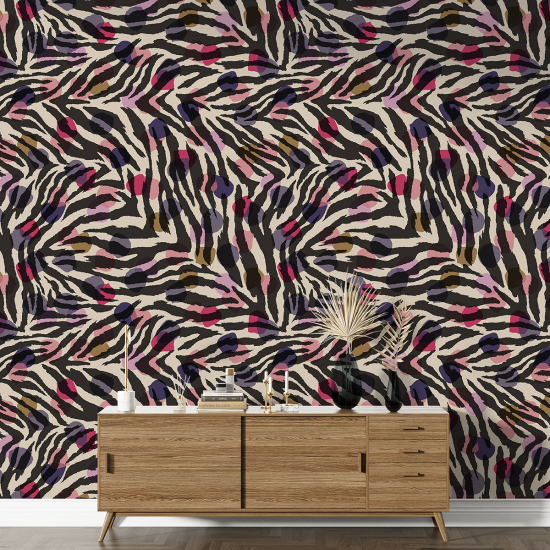 Papel pintado con motivos XL - Motivo de cebra