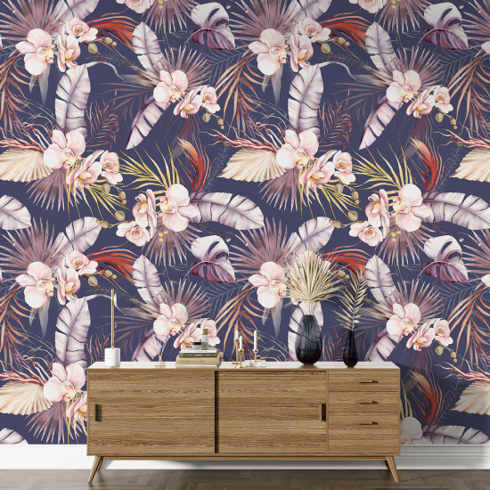Papel pintado con motivos XL - Motivo floral