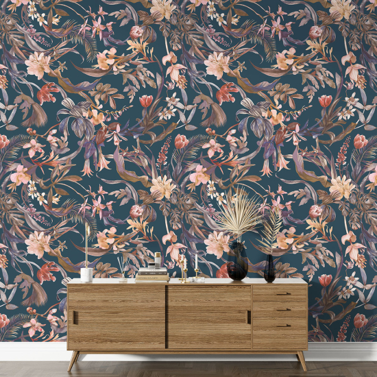 Papel pintado con motivos XL - Motivo floral