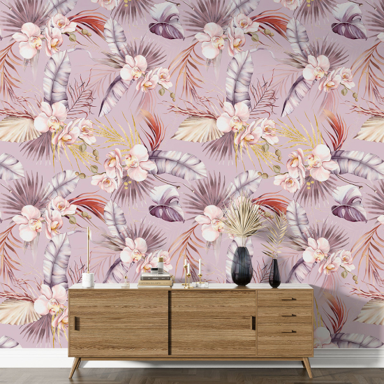 Papel pintado con motivos XL - Motivo floral