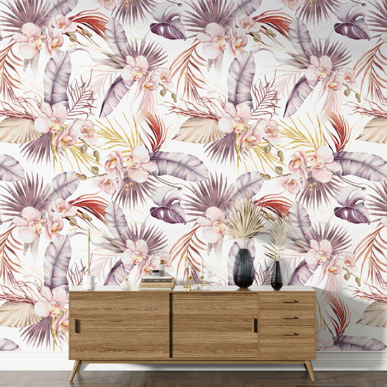 Papel pintado con motivos XL - Motivo floral