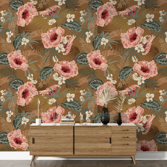 Papel pintado con motivos XL - Motivo floral