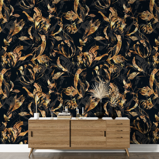 Papel pintado con motivos XL - Motivo floral
