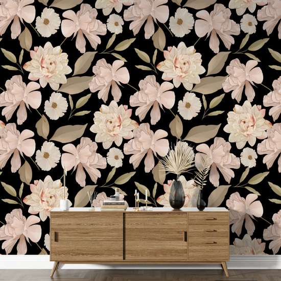 Papel pintado con motivos XL - Motivo floral