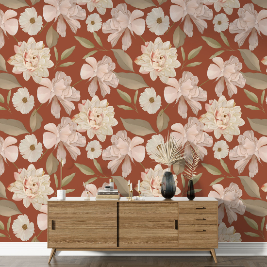 Papel pintado con motivos XL - Motivo floral