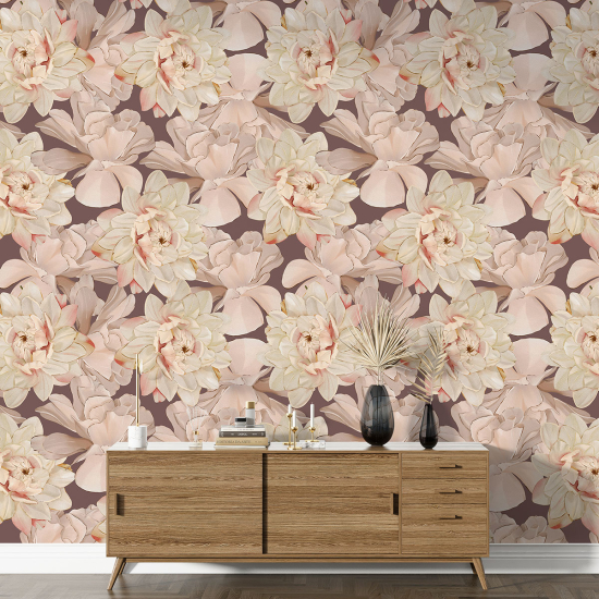 Papel pintado con motivos XL - Motivo floral