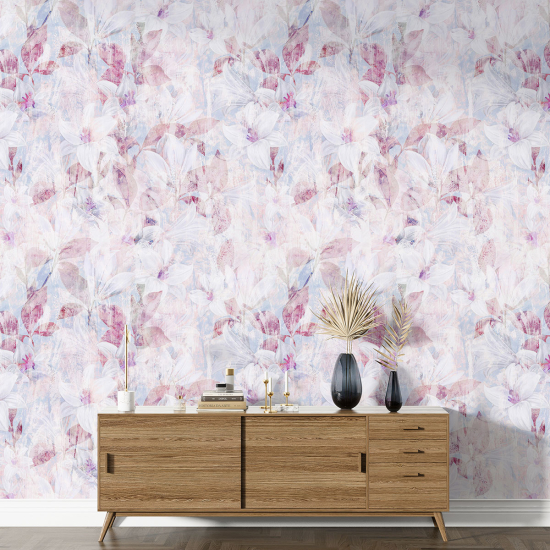 Papel pintado con motivos XL - Motivo floral