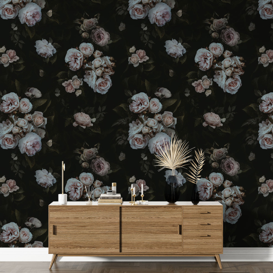 Papel pintado con motivos XL - Motivo floral