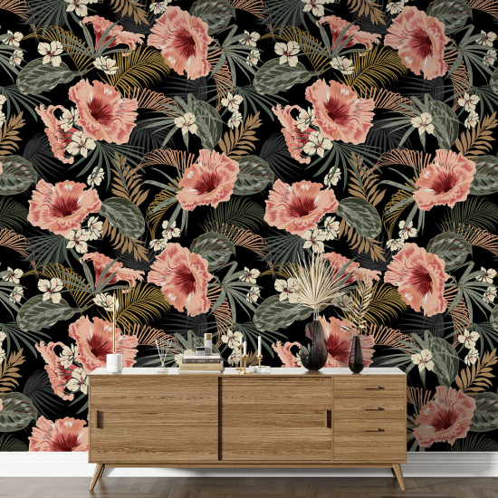 Papel pintado con motivos XL - Motivo floral