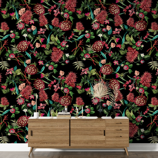Papel pintado con motivos XL - Motivo floral