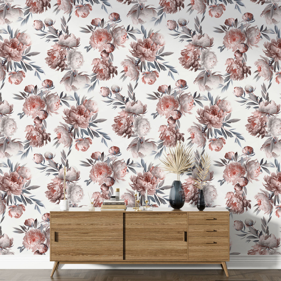 Papel pintado con motivos XL - Motivo floral