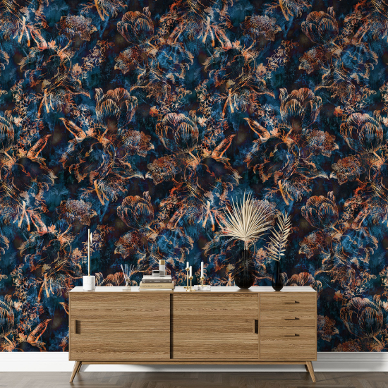 Papel pintado con motivos XL - Motivo floral