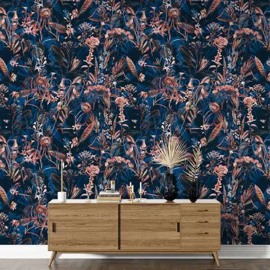 Papel pintado con motivos XL - Motivo floral
