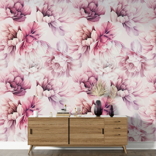 Papel pintado con motivos XL - Motivo floral