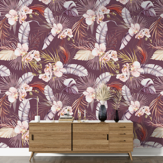 Papel pintado con motivos XL - Motivo floral