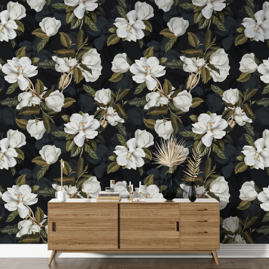 Papel pintado con motivos XL - Motivo floral