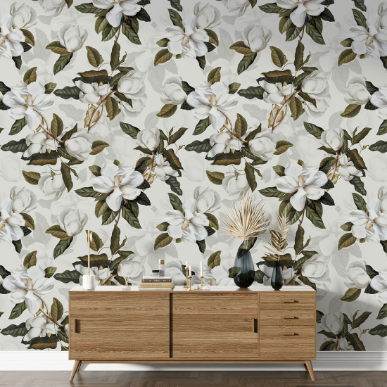 Papel pintado con motivos XL - Motivo floral
