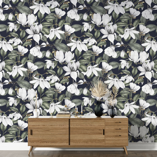 Papel pintado con motivos XL - Motivo floral