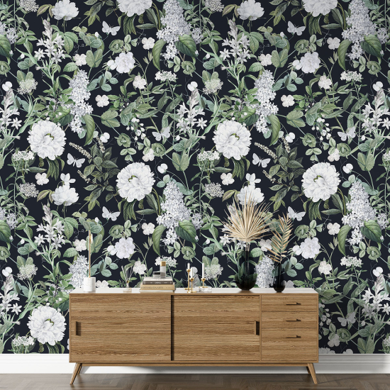 Papel pintado con motivos XL - Motivo floral