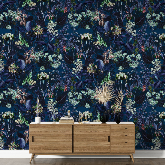 Papel pintado con motivos XL - Motivo floral