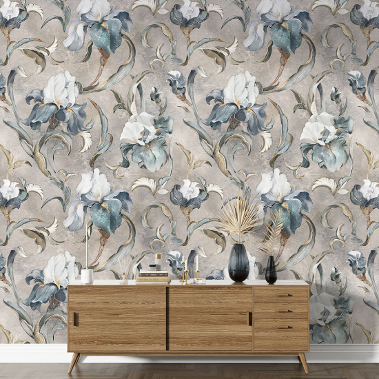 Papel pintado con motivos XL - Motivo floral