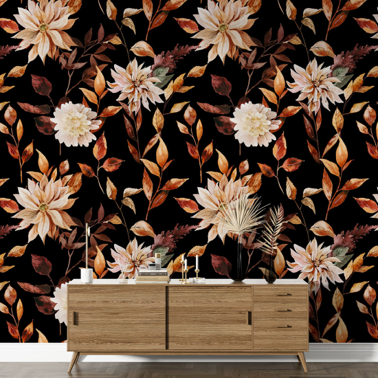 Papel pintado con motivos XL - Motivo floral