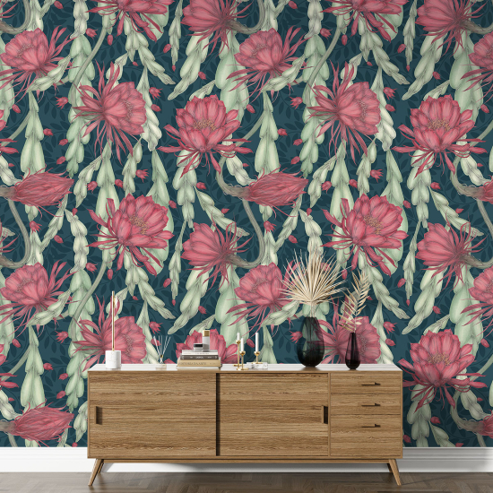 Papel pintado con motivos XL - Motivo floral