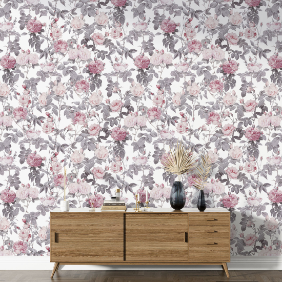 Papel pintado con motivos XL - Motivo floral